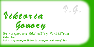 viktoria gomory business card